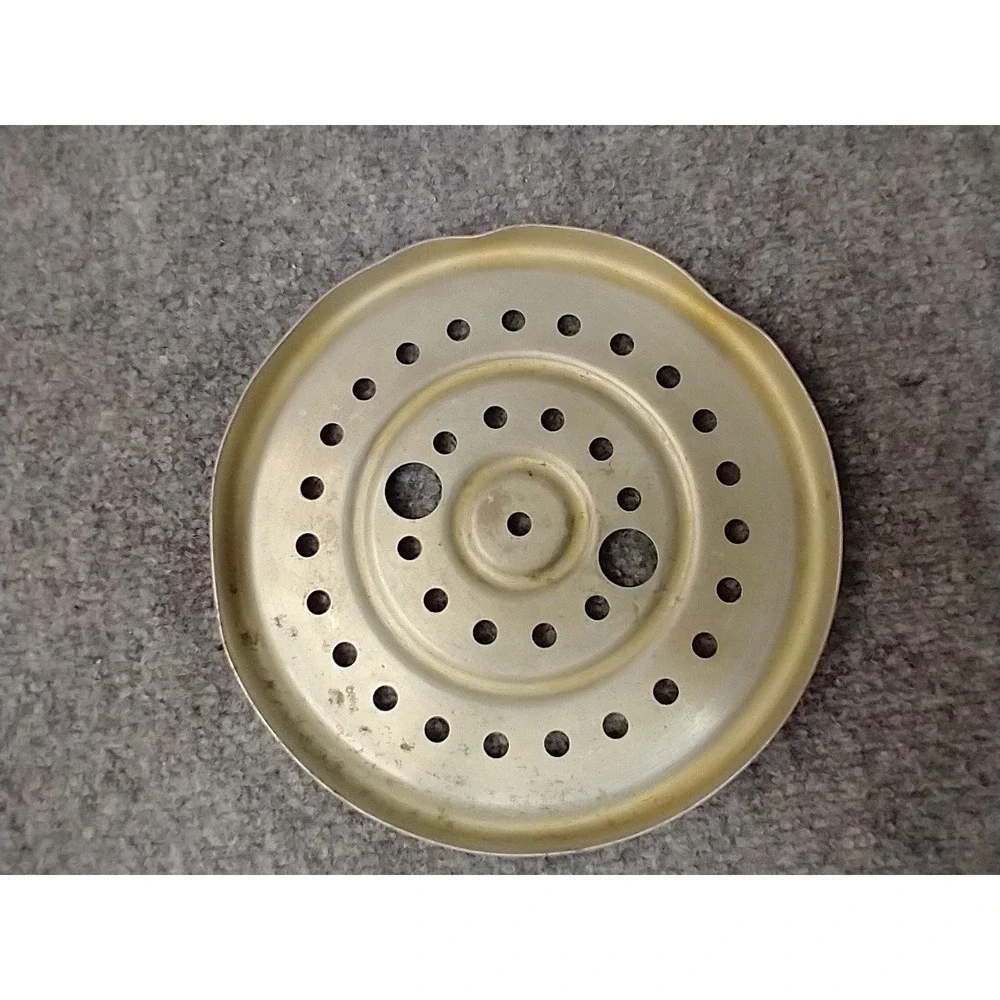 Vintage Round Metal Steamer Rack Insert 7 Inch Pot Replacement Pressure cooker